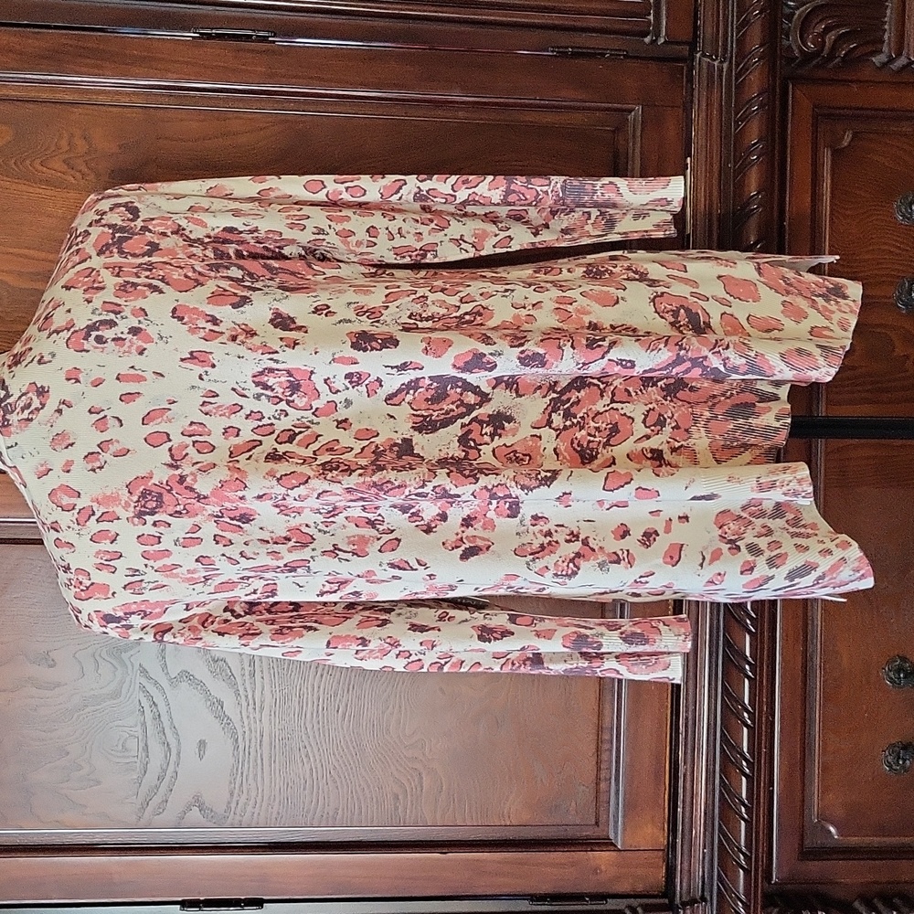 Multiples soft knit animal print sweater - Picture 3 of 6